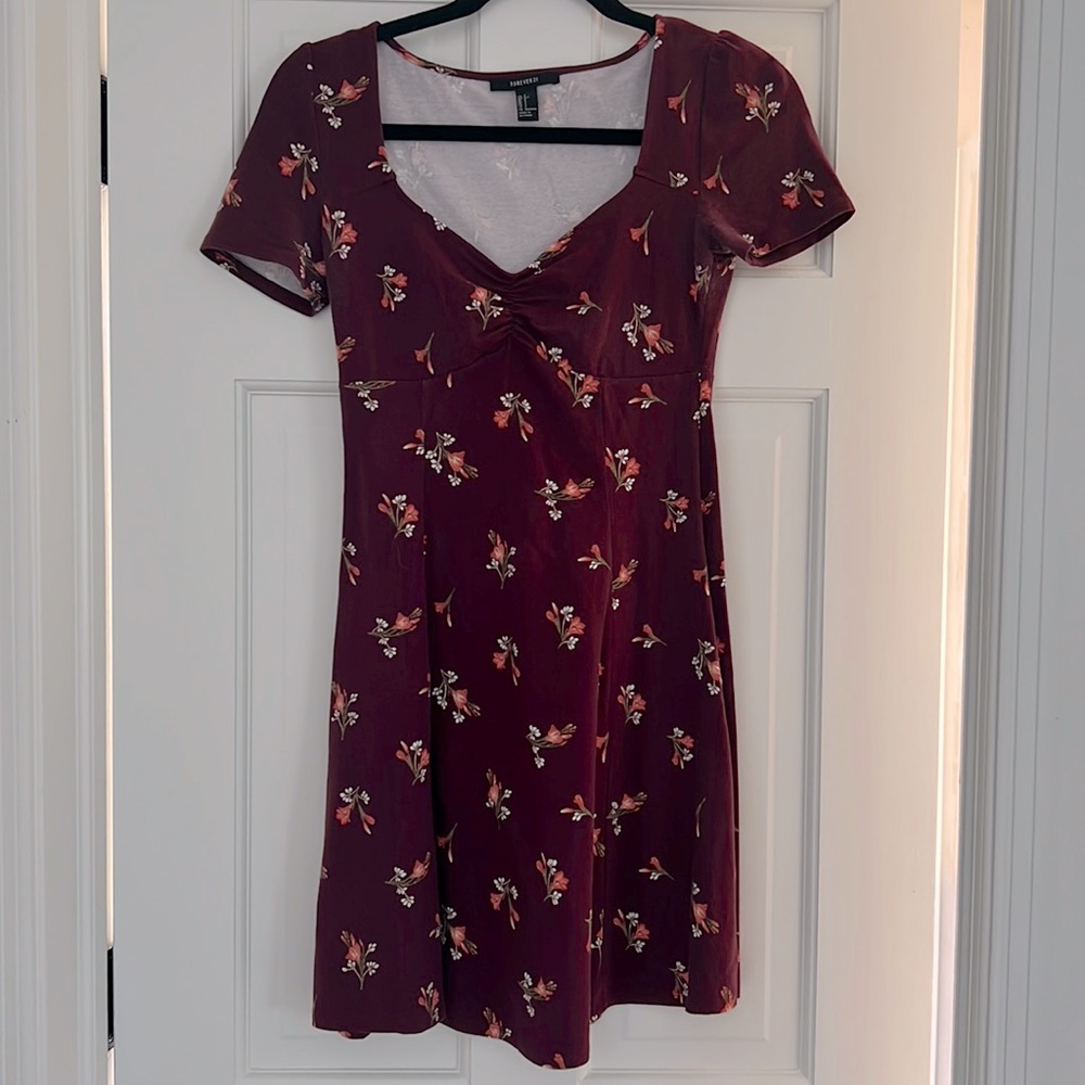 Forever 21 size S floral dress ; worn once